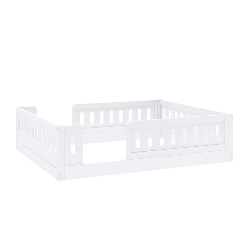 Platform Bed With Guardrail by HouseOfZazla