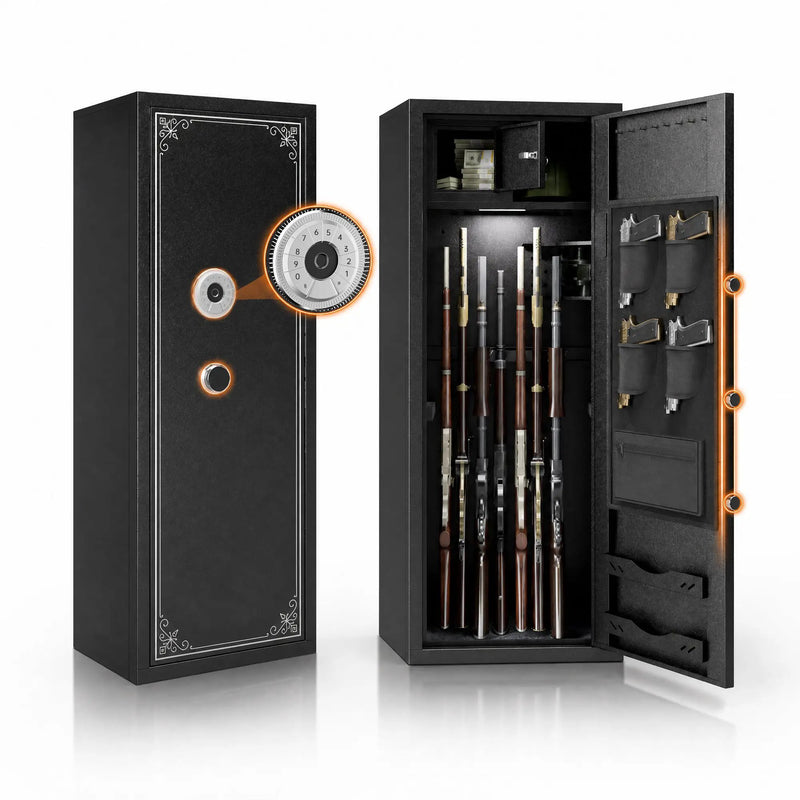 Biometric Large Gun Safe with Fingerprint Password Lock