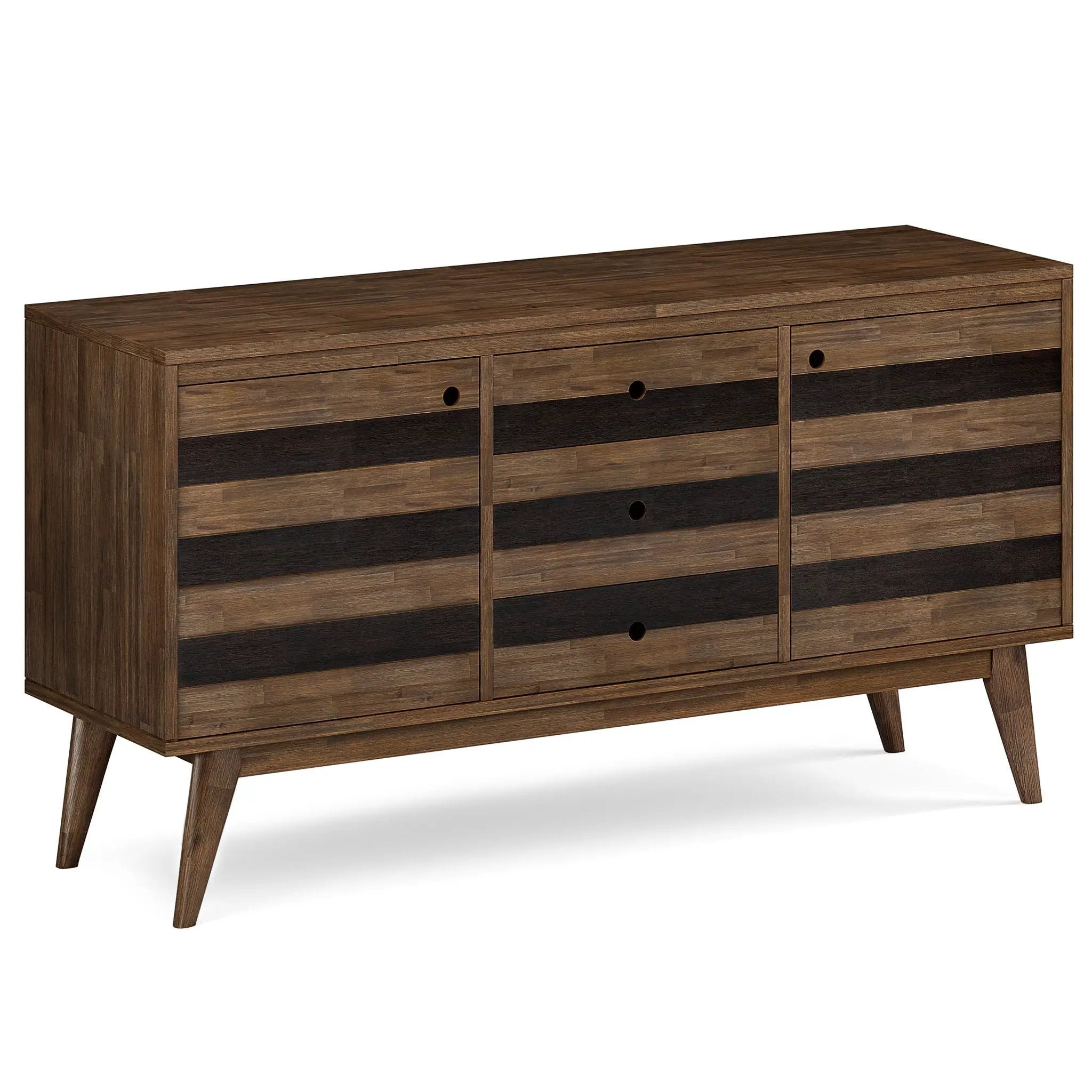 Clarkson - Sideboard Buffet - Rustic Natural Aged Brown by Unique Piece Furniture