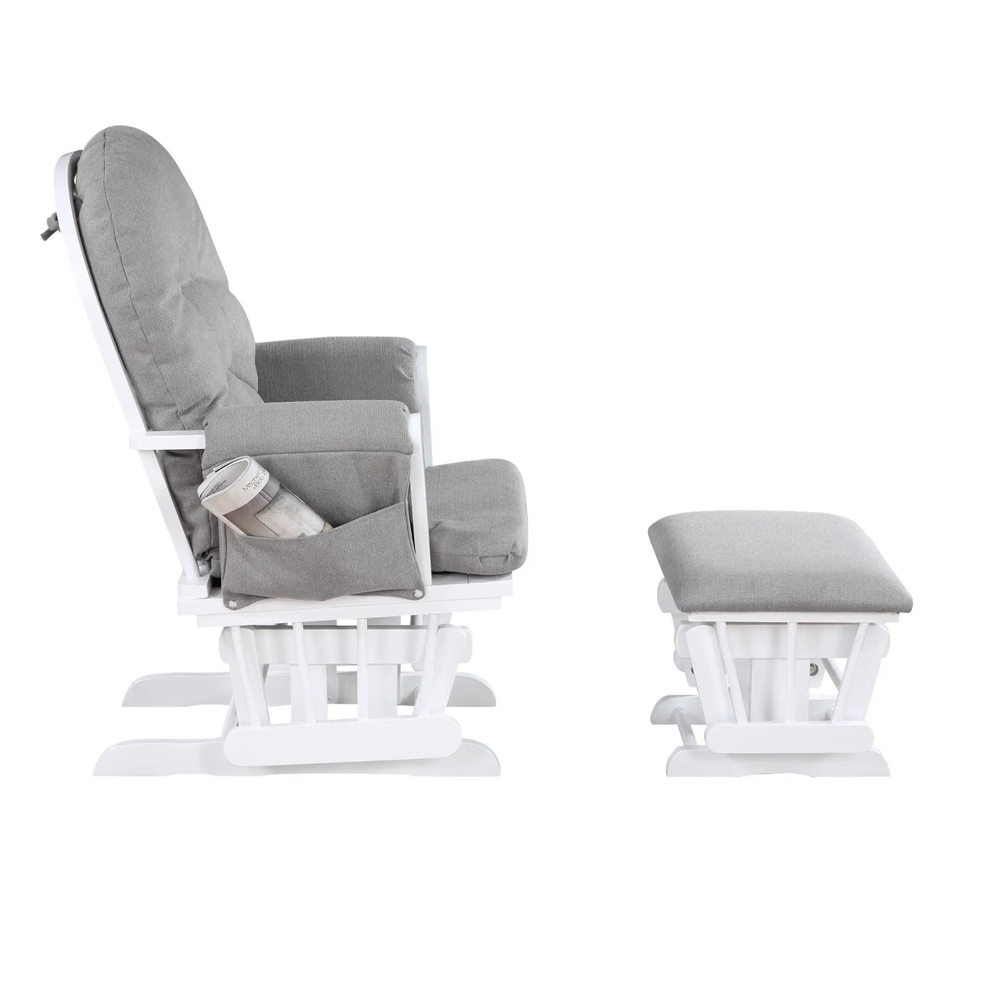 Mason - Comfortable Glider And Ottoman by Unique Piece Furniture