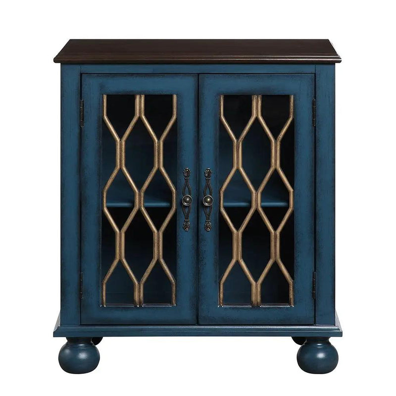 Lassie - Console Cabinet - Antique Blue by Unique Piece Furniture
