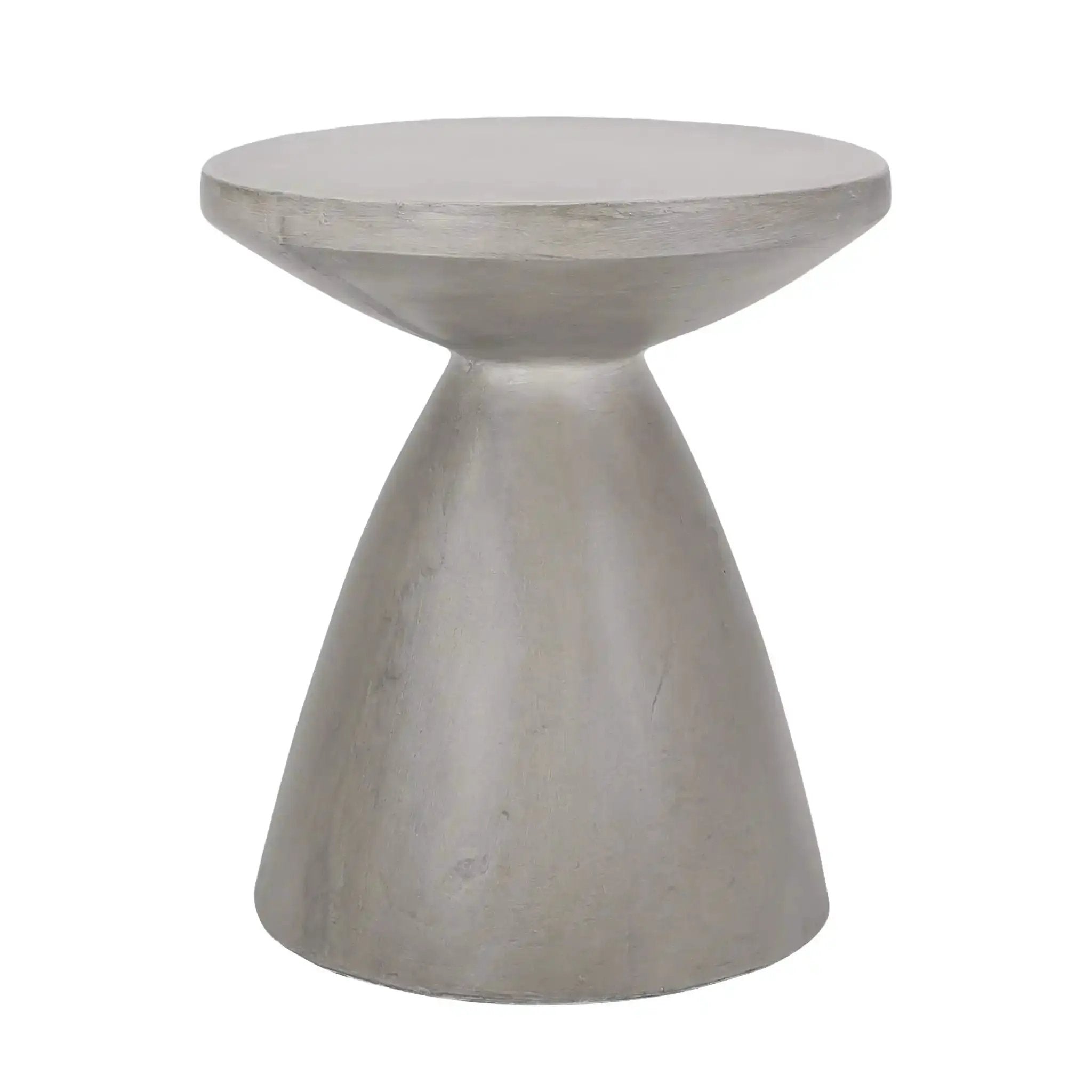 Outdoor / Indoor Lightweight Concrete Side Table by HouseOfZazla