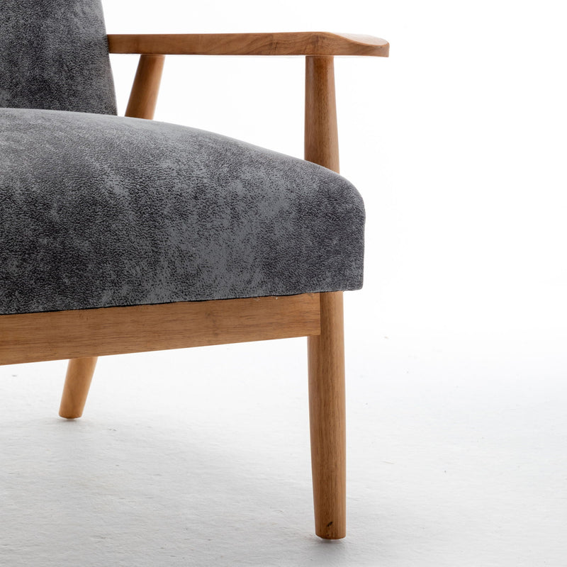 Wide Classic Mid-Century Modern Arm Chair by HouseOfZazla