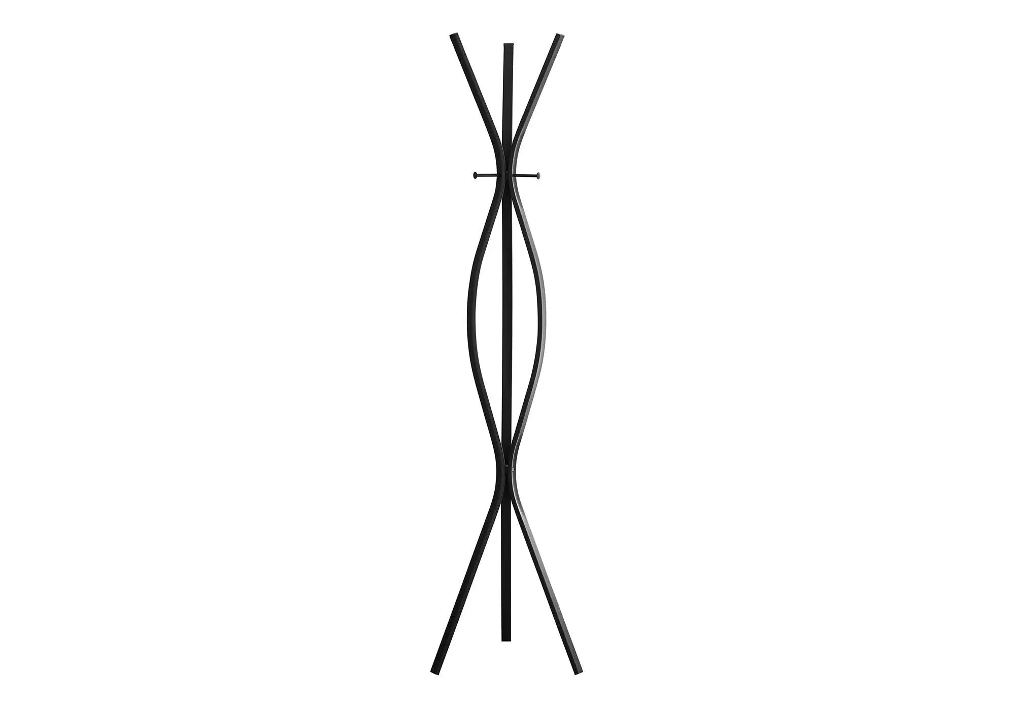 Free Standing Coat Rack 3 Hooks For Entryway by HouseOfZazla