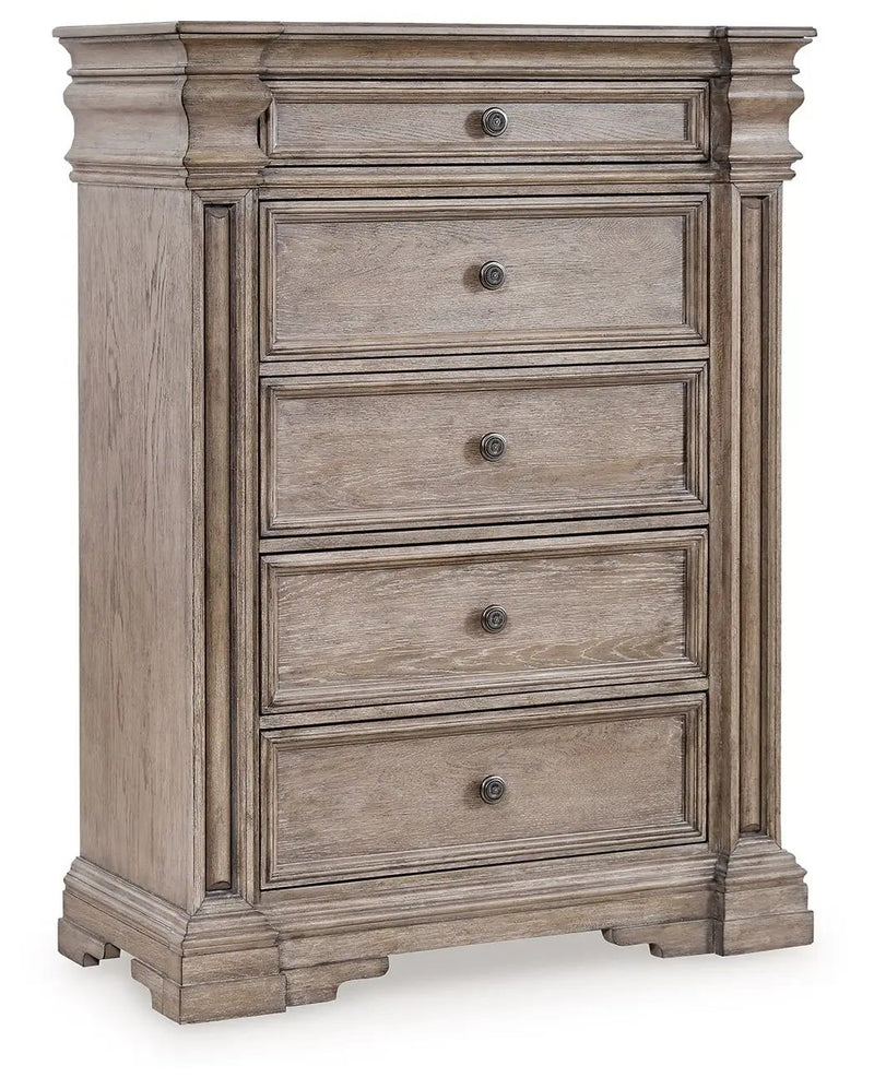 Blairhurst - Five Drawer Chest - Light Grayish Brown by Unique Piece Furniture
