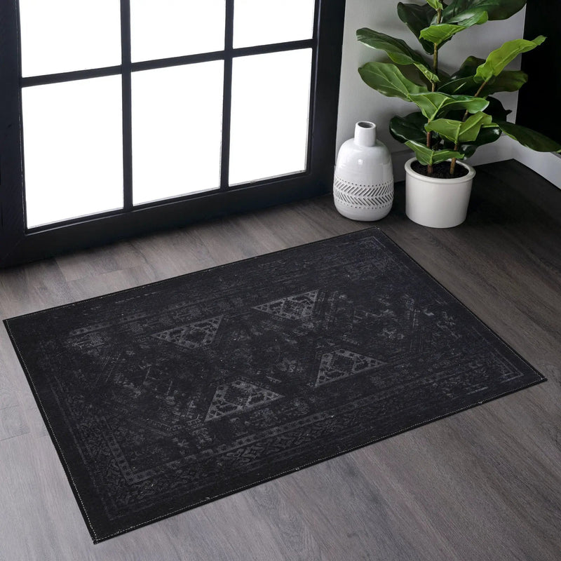Maval - Trendy Area Rug, Washable by HouseOfZazla