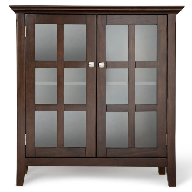 Acadian - Low Storage Cabinet - Brunette Brown by Unique Piece Furniture