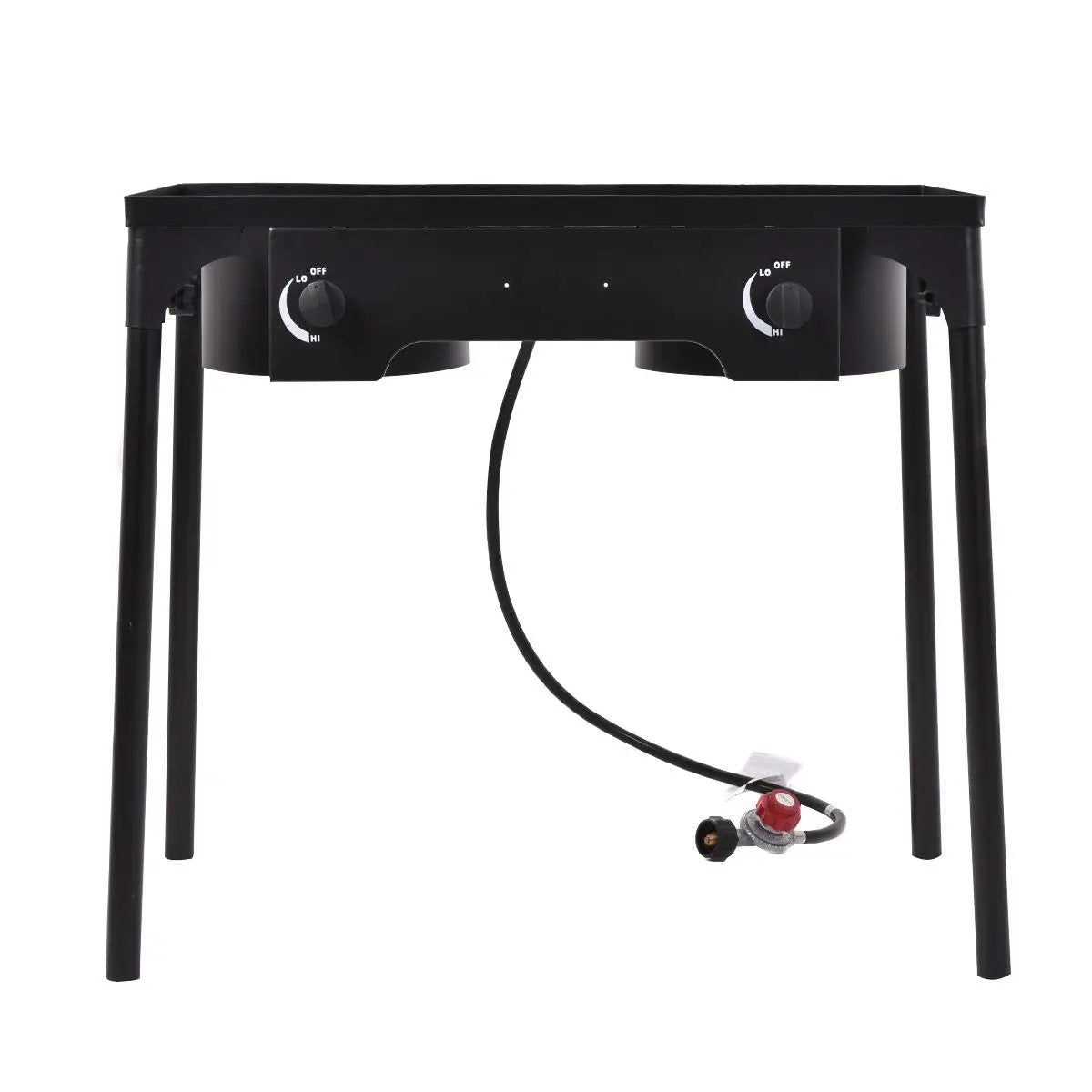 150000 BTU Double Burner Outdoor Stove BBQ Grill by DirectDeals