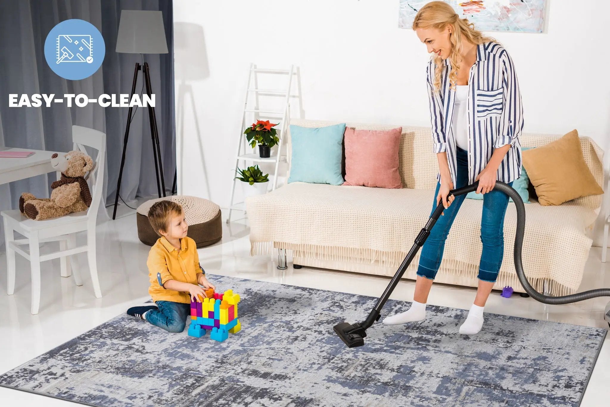 Payas - Abstract Area Rug by Unique Piece Furniture