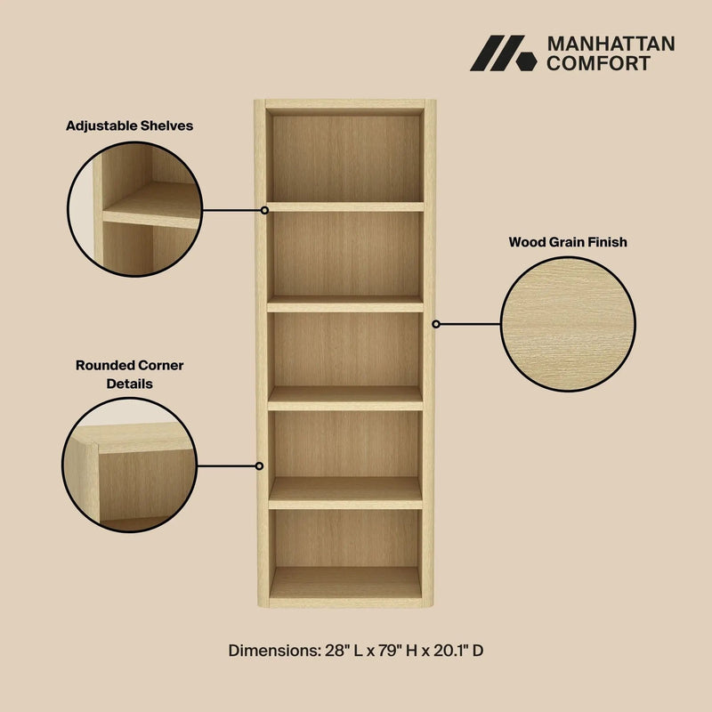 Rivington - Open Bookcase by HouseOfZazla