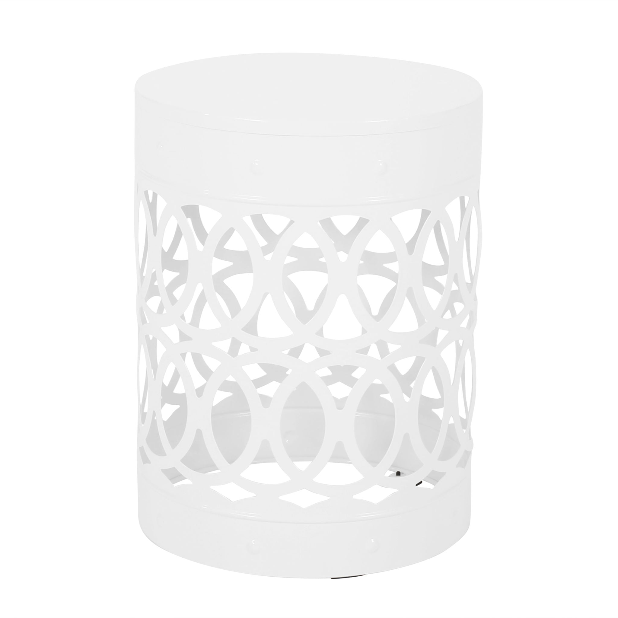 Outdoor Metal Large End Table, Modern Design by HouseOfZazla