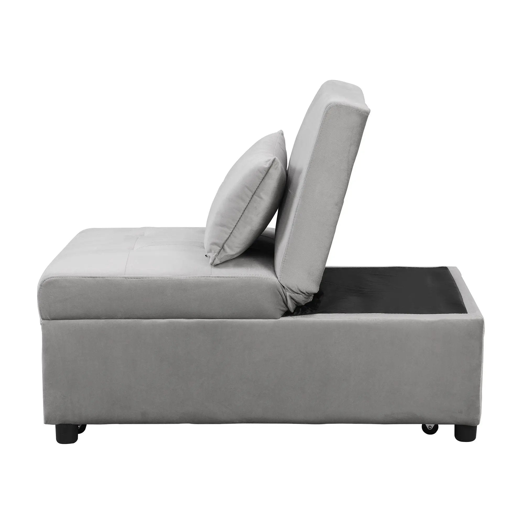 Versatile Folding Ottoman Sofa Bed Multifunctional Space Saver by Unique Piece Furniture