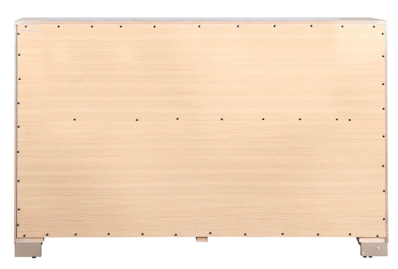 Alana - Dresser - Silver Champagne by Unique Piece Furniture