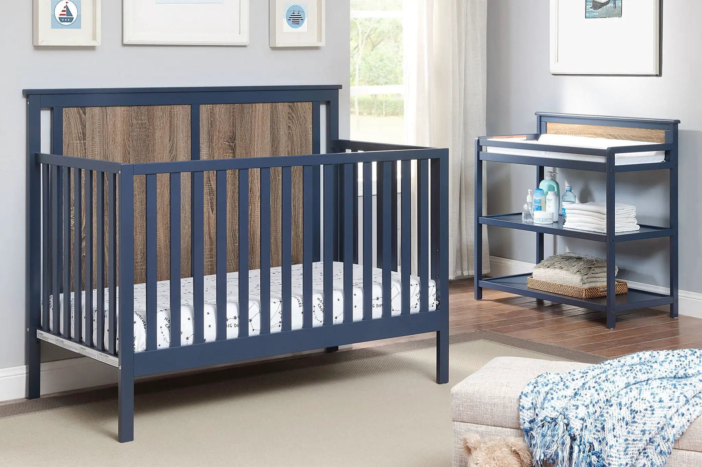 Connelly - 4-in-1 Convertible Crib by Unique Piece Furniture