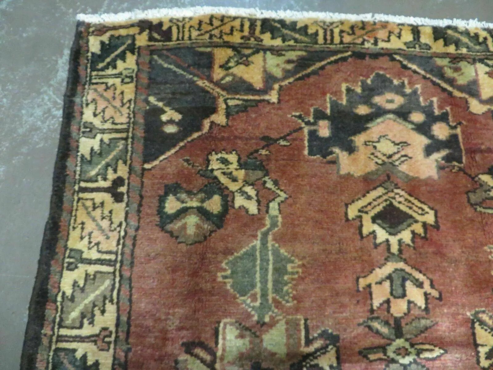 4' X 6' Antique 1920 Handmade Turkish Wool Rug Veg Dye Nice by Jewel Rugs