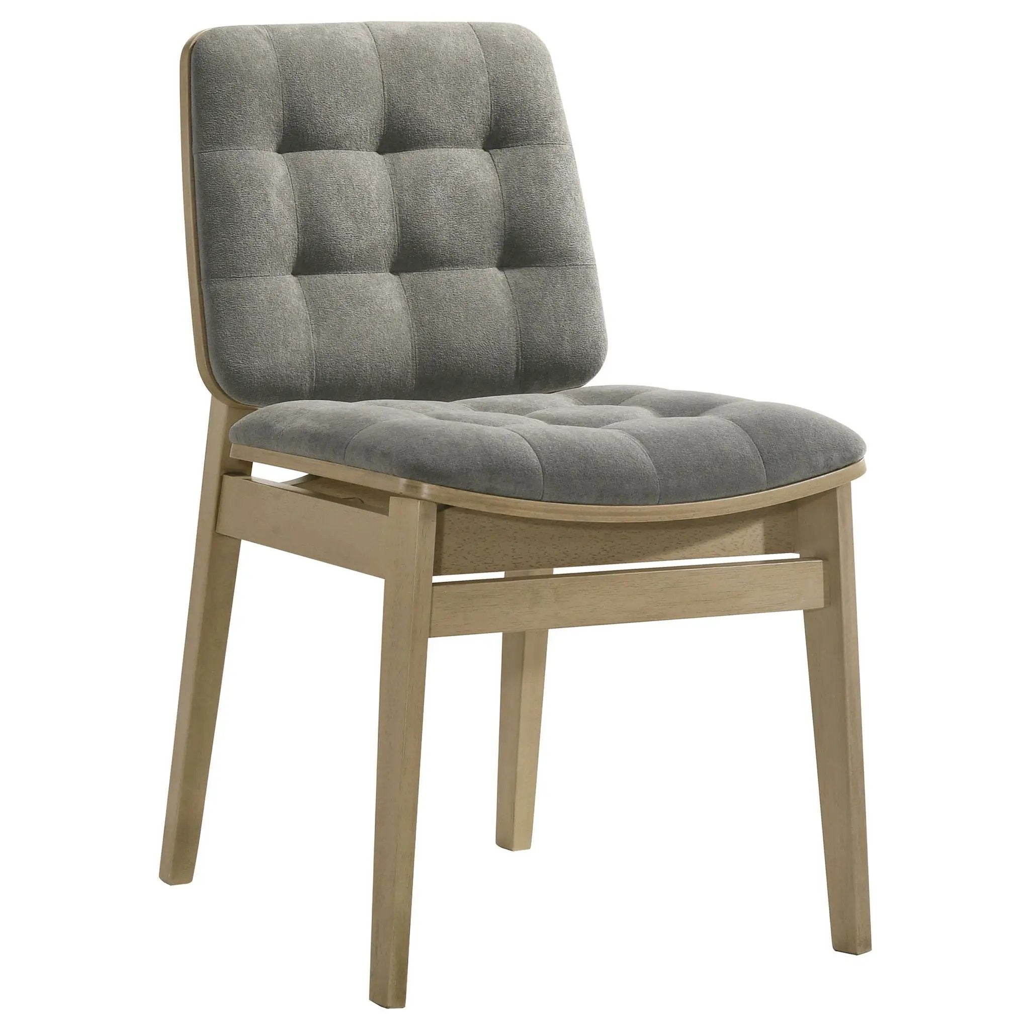 Decker 7-piece 82-inch Rectangular Dining Set Grey and Natural Oak by Unique Piece Furniture