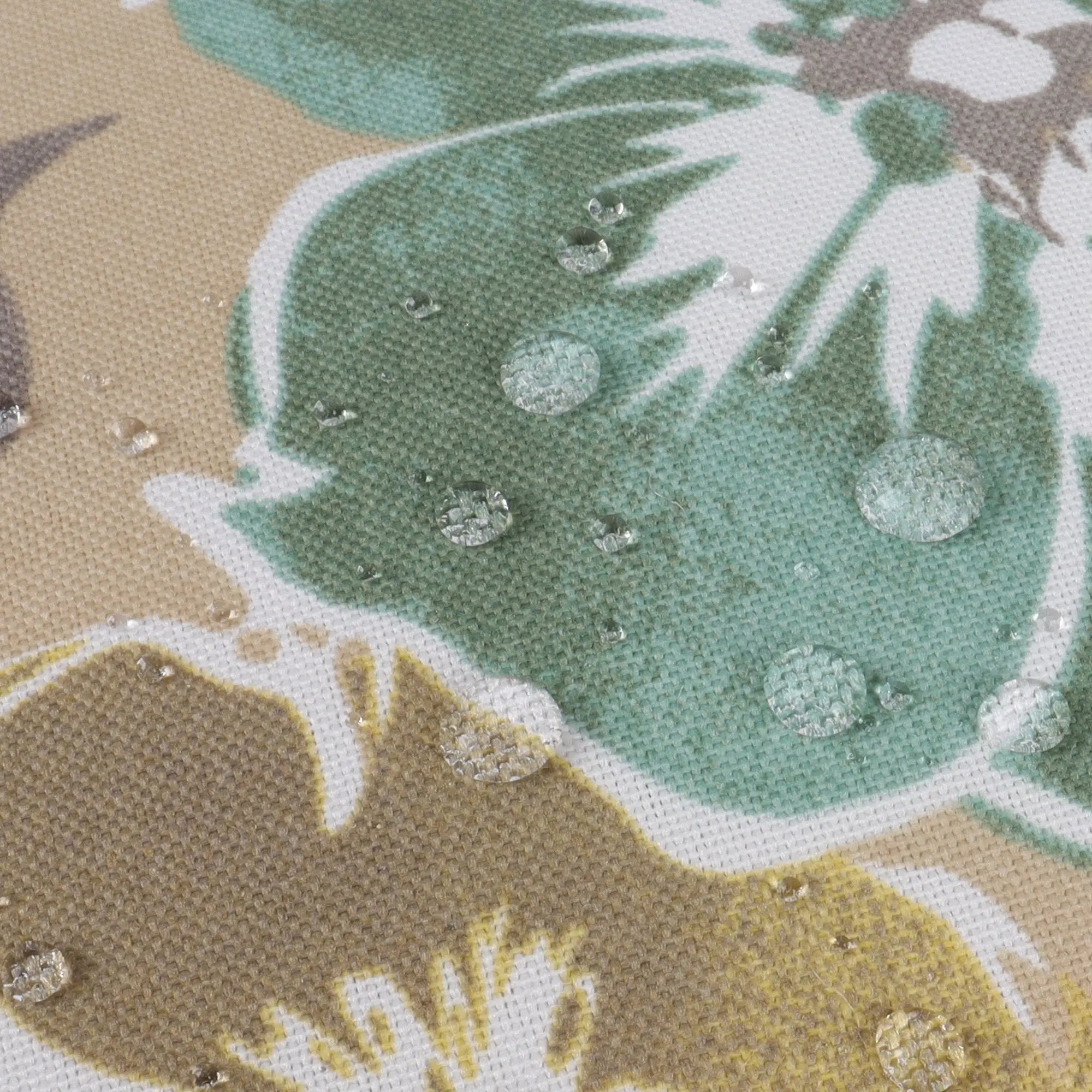 Outdoor Patio Chair Cushions - Water-Repellent U-Shape Thick Foam Seat Cushions with Ties by HouseOfZazla