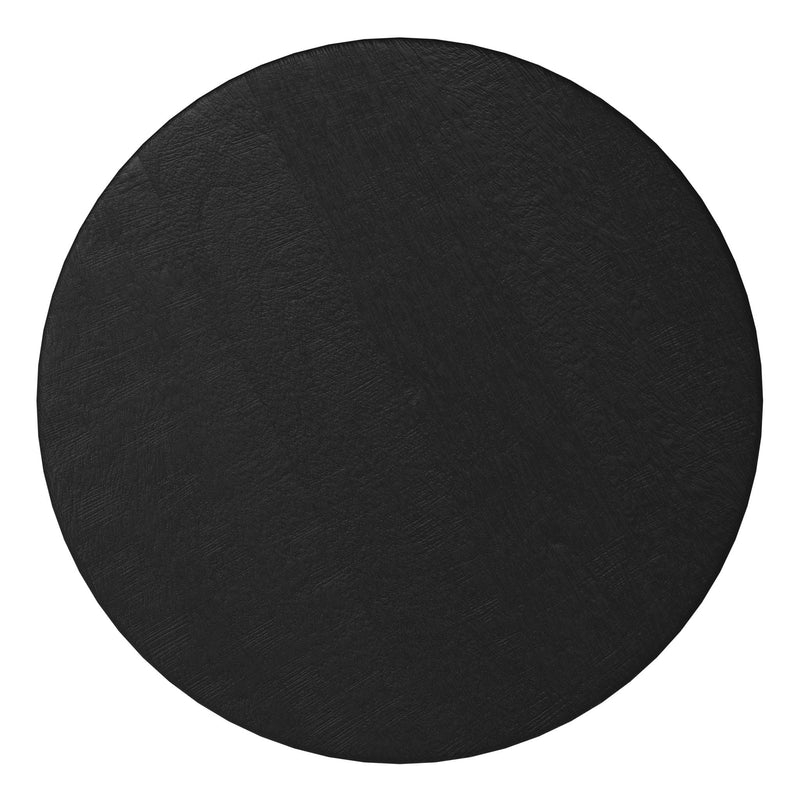 Boyd - V Chisel Accent Table - Black by HouseOfZazla