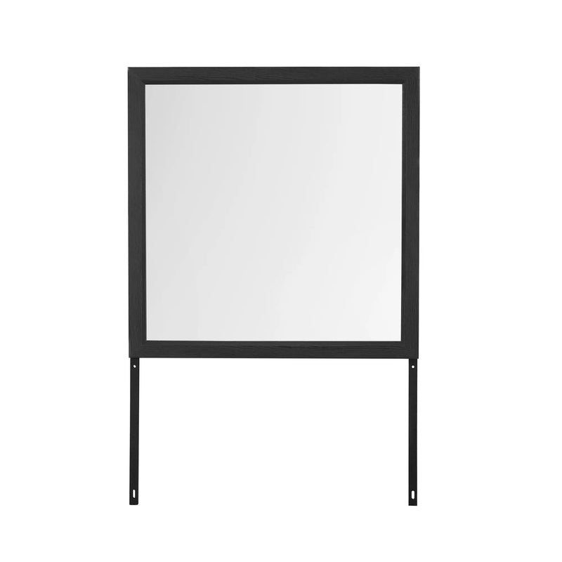Soluto - Mirror - Gray / Black by Unique Piece Furniture