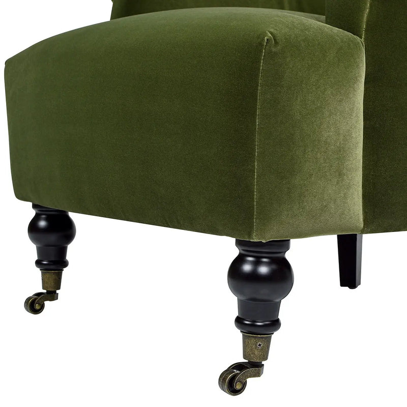 Eloise - Design Pleated Sock Arm Accent Armchair by HouseOfZazla