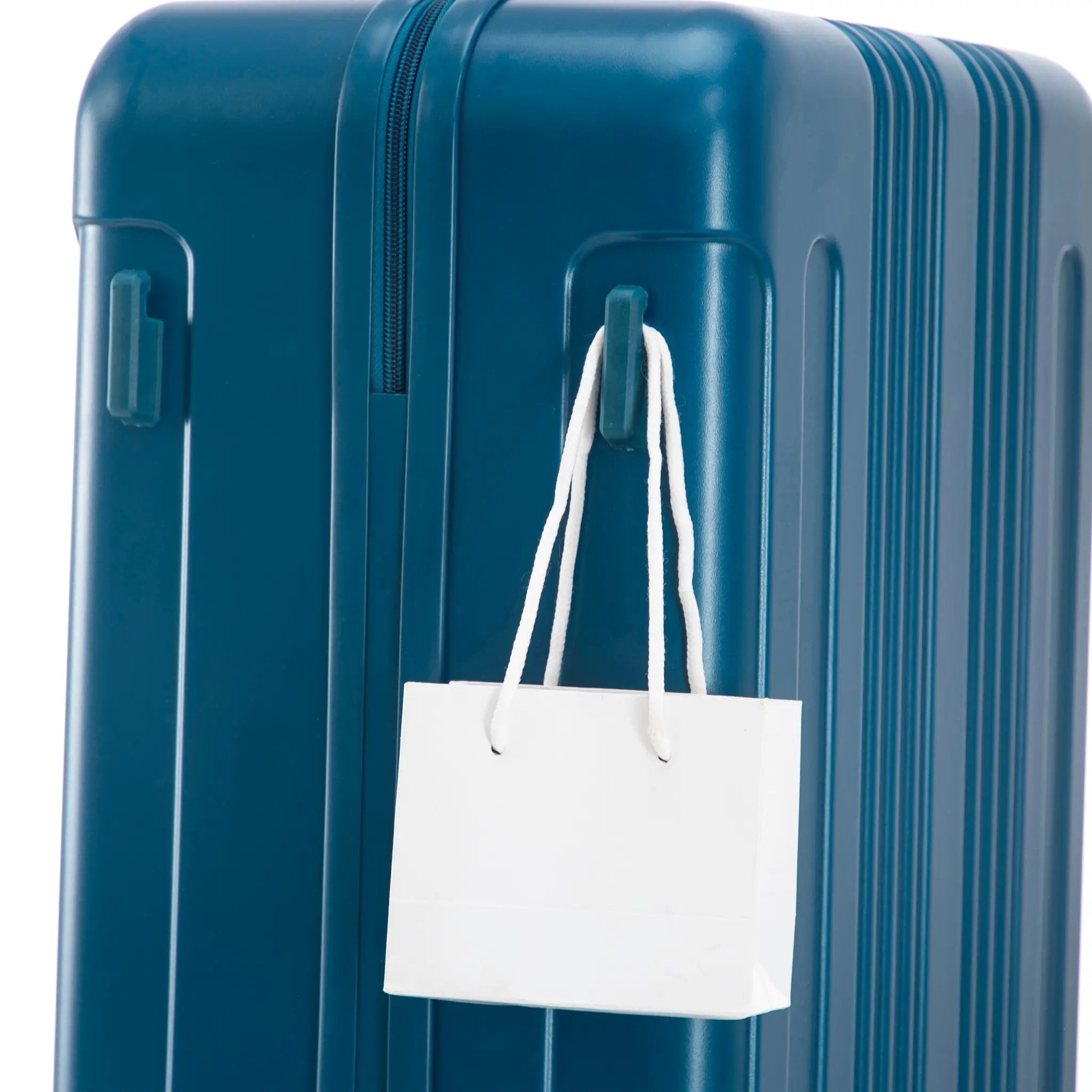 3-Piece ABS Spinner Wheel Luggage Set 20"/24"/28" Dark Blue by HouseOfZazla