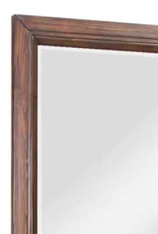 Landscape Mirror - Rustic Buckeye by Unique Piece Furniture