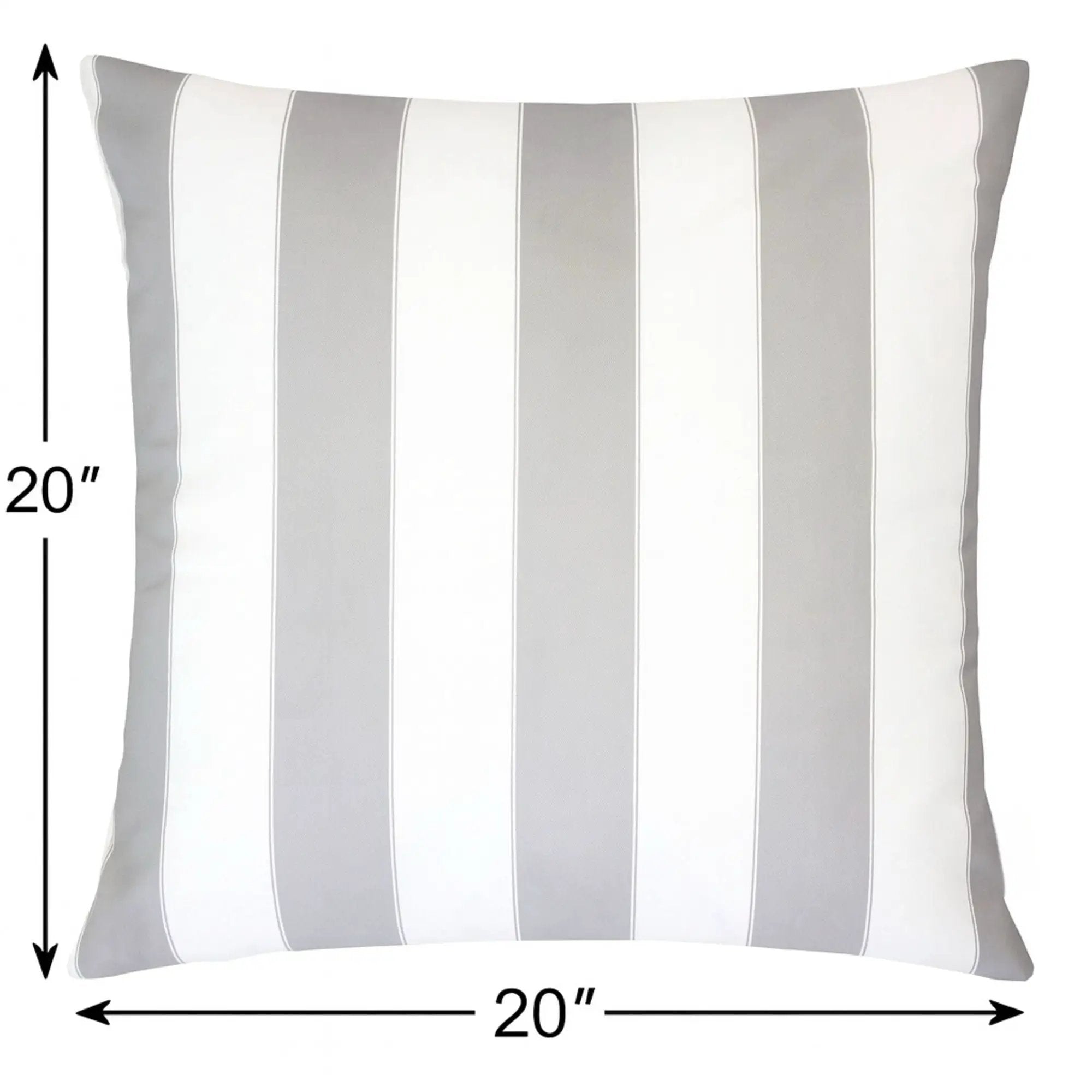 Horizon Stripe Pillow Outdoor & Indoor by Unique Piece Furniture