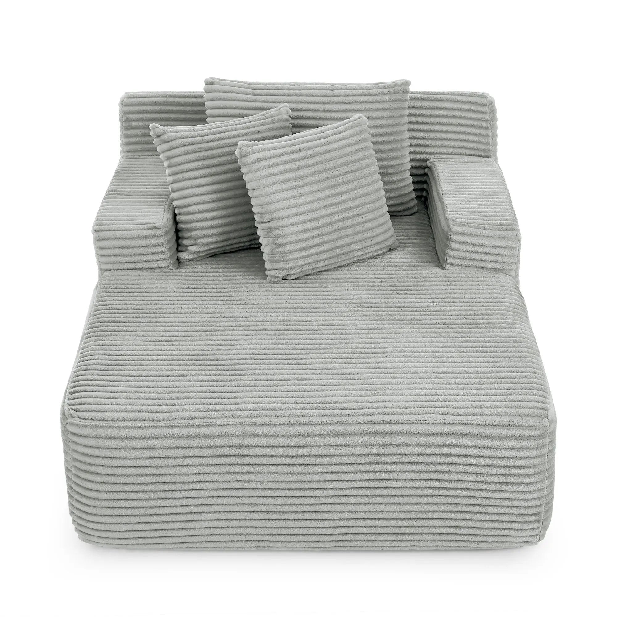 Modern Single Lazy Sofa Lounge Chair With High Density Foam by HouseOfZazla