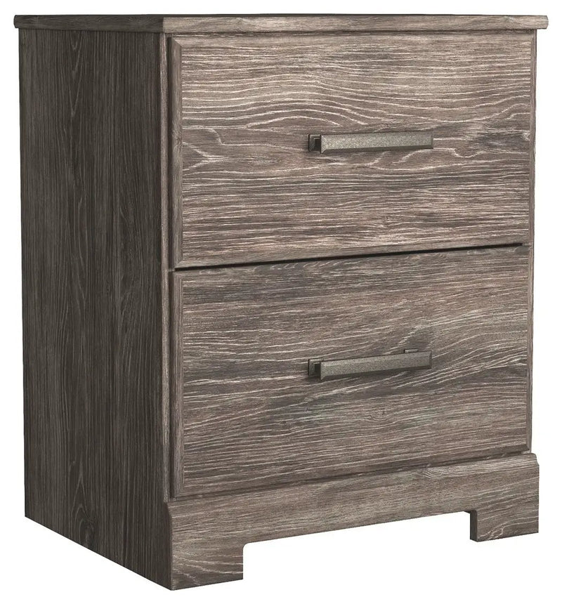 Ralinksi - Two Drawer Night Stand - Gray by Unique Piece Furniture