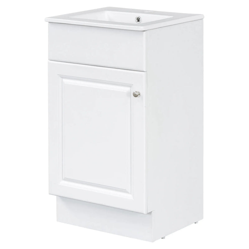 Bathroom Vanity With Sink, Cabinet With Adjustable Shelf