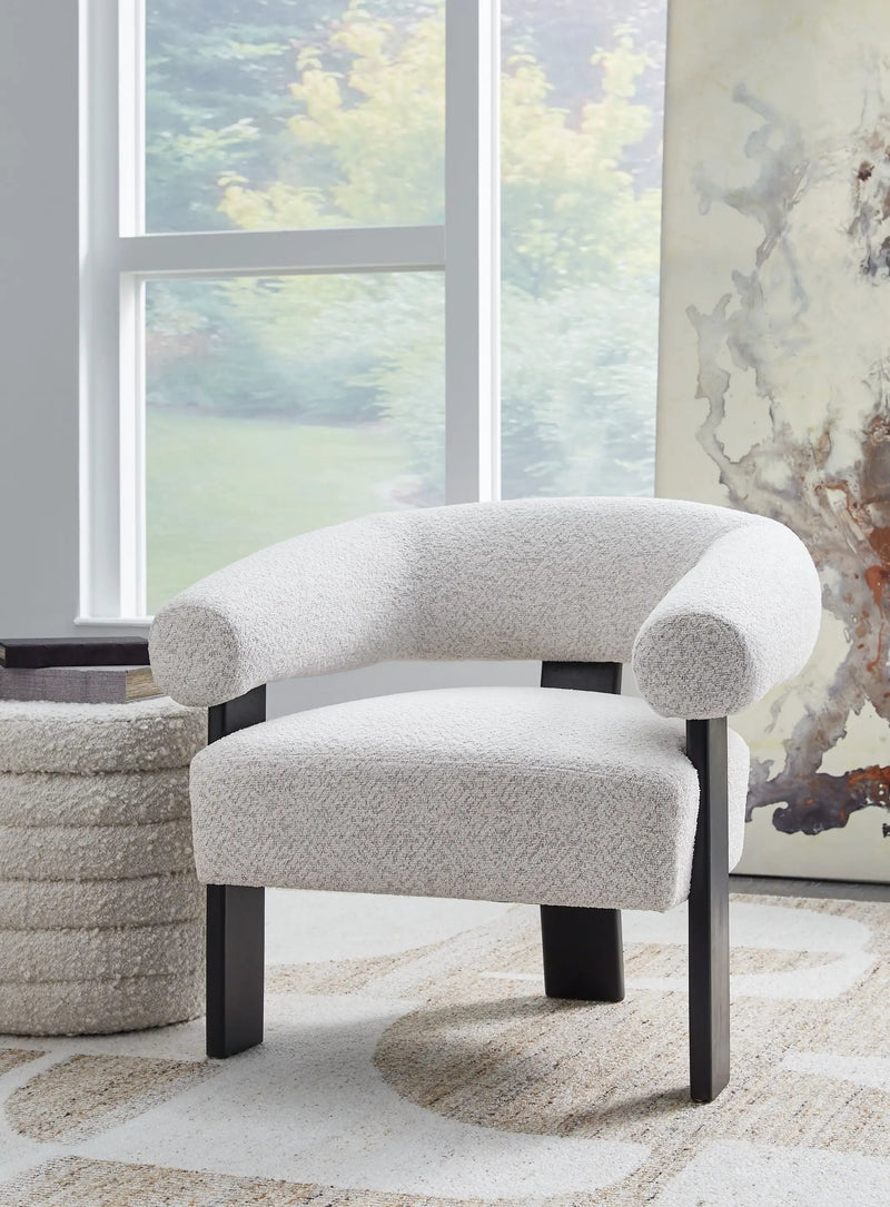Dultish - Accent Chair - Snow by Unique Piece Furniture