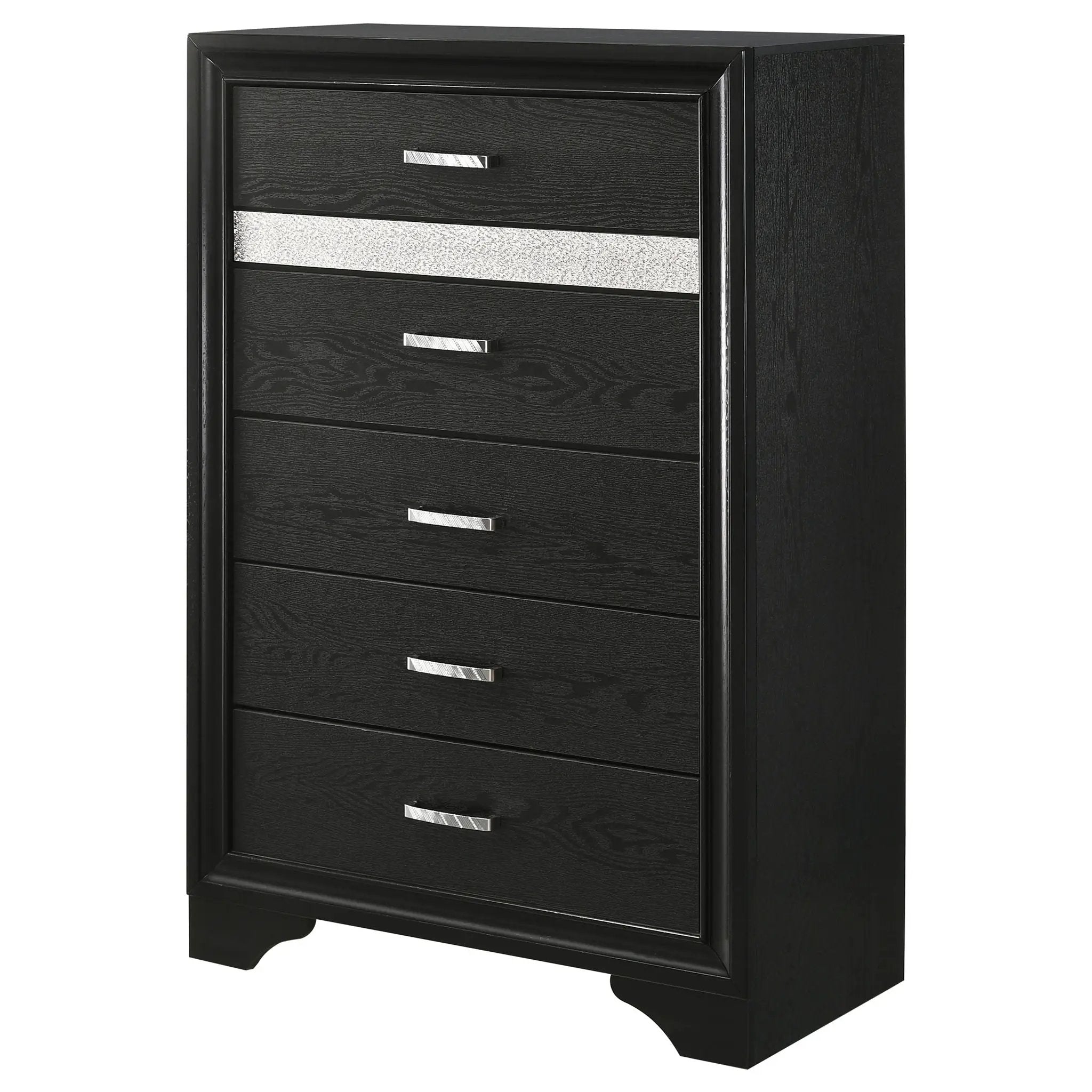 Miranda 6-drawer Bedroom Chest Black by Unique Piece Furniture
