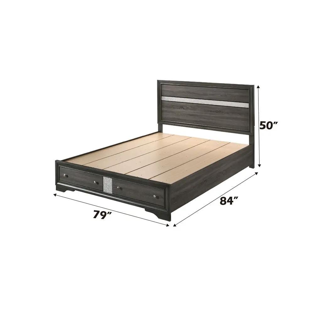 Naima - Bed w/Storage by Unique Piece Furniture