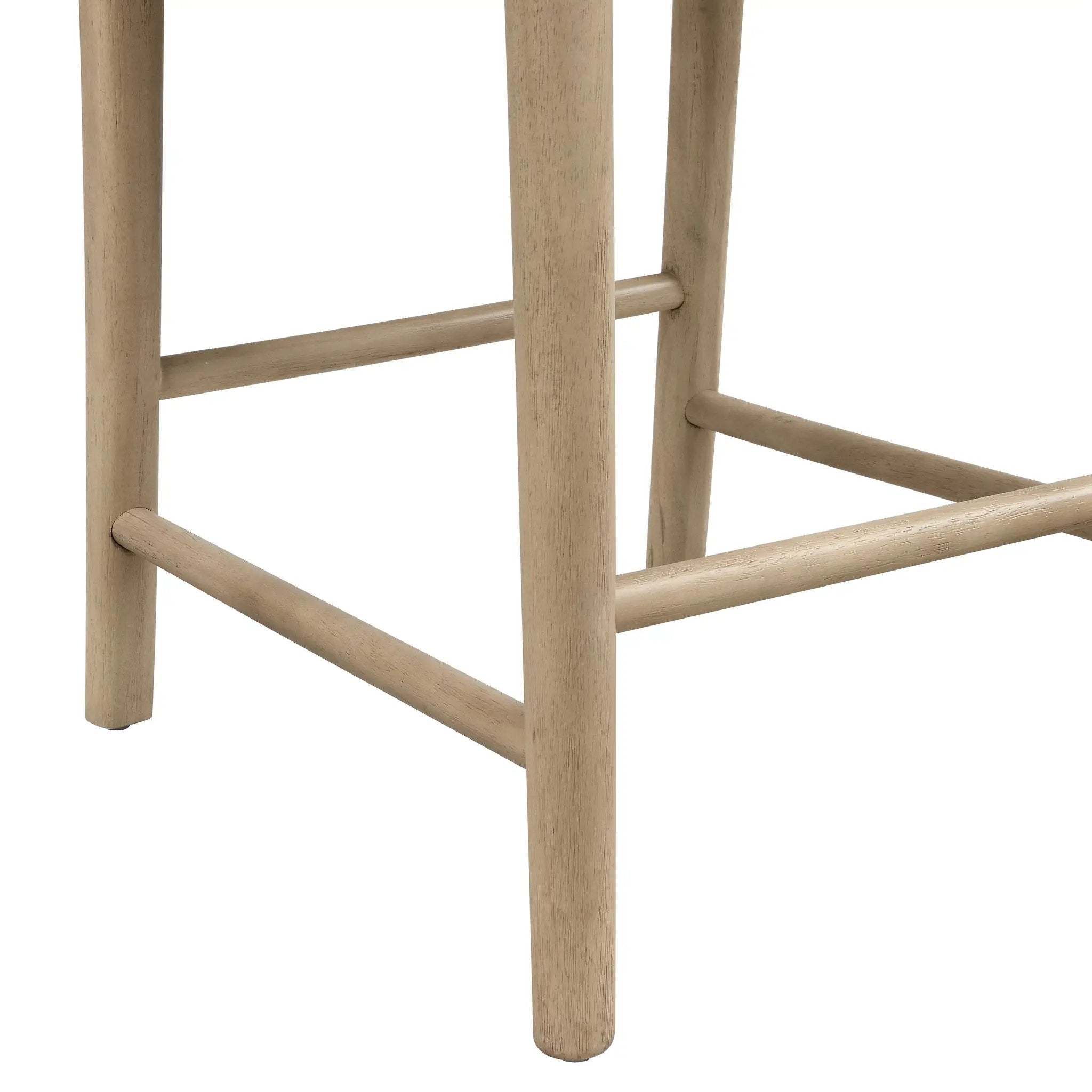 Counter Stool with Ladder Back (Set of 2) by HouseOfZazla