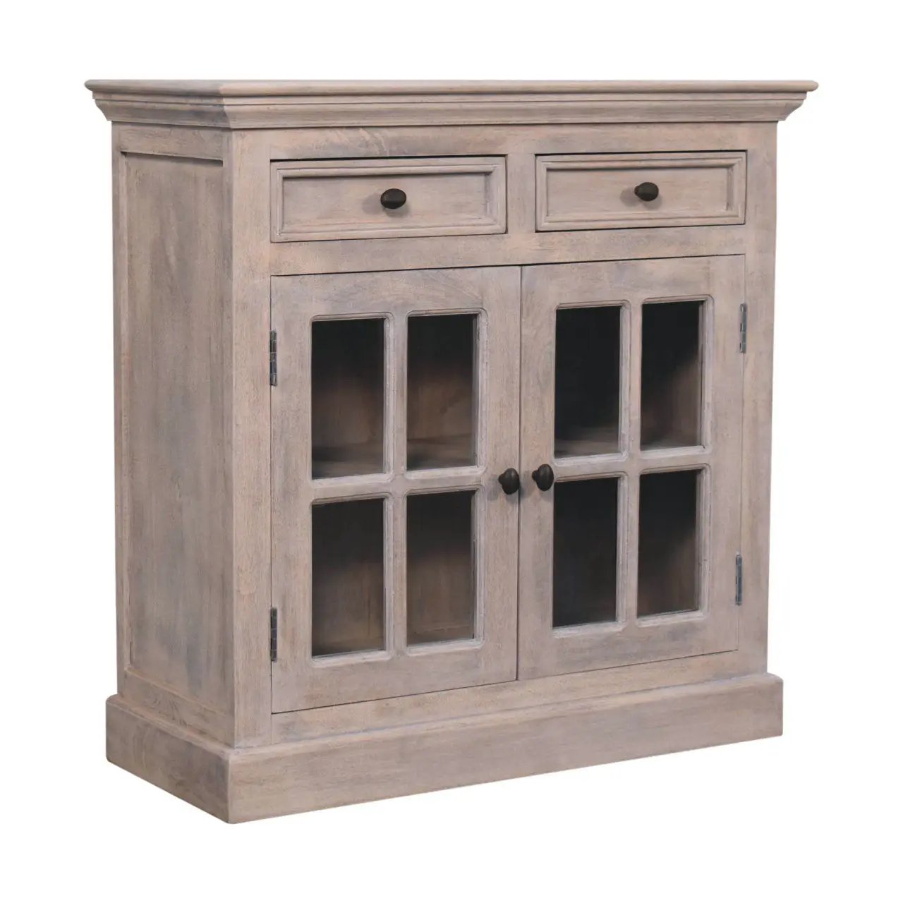 Cabinet With Glazed Doors by Unique Piece Furniture