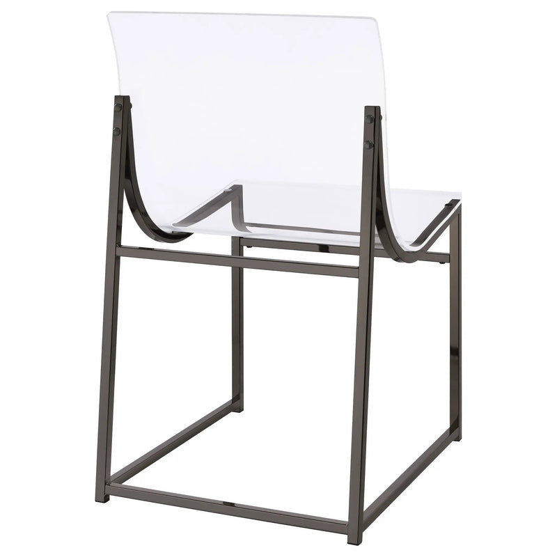 Fancher - Dining Side Chair (Set of 2) - Black by HouseOfZazla