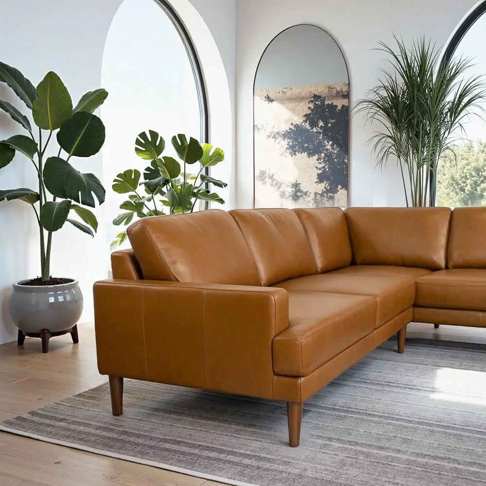 Corbin - L-Shaped Sectional Sofa by HouseOfZazla