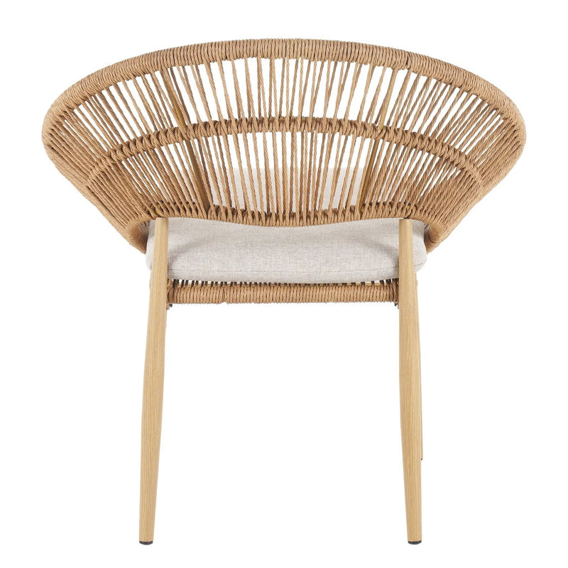 Cyril - Outdoor Papasan Style Dining Chair (Set of 2) by HouseOfZazla