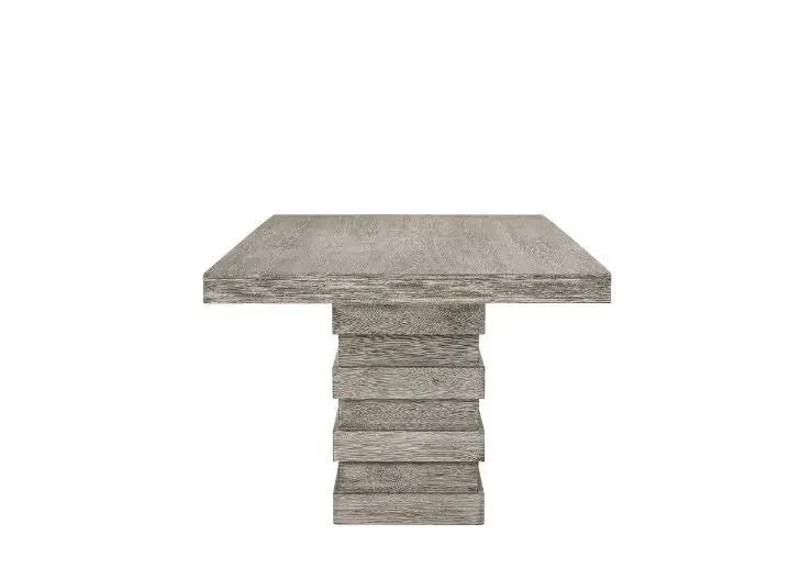Faustine - Dining Table - Salvaged Light Oak by Unique Piece Furniture