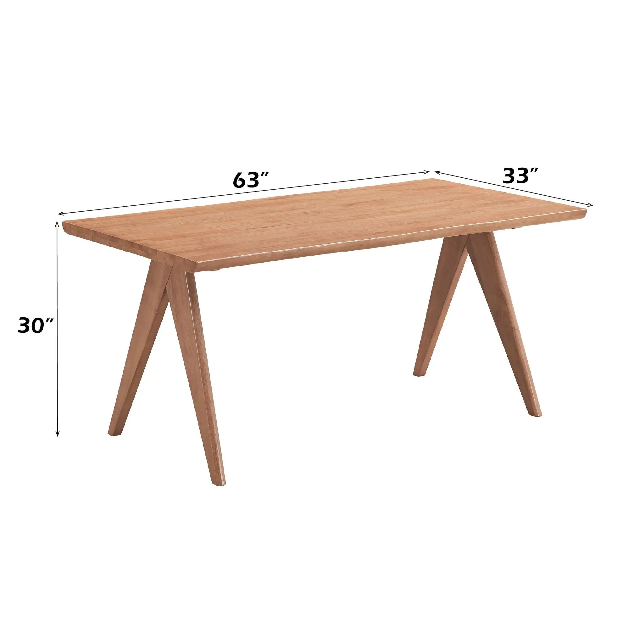 Velentina - Rattan Dining Table - Natural by Unique Piece Furniture