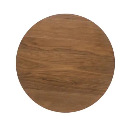 Mid-Century Modern Round Wooden Bar Table – 42" High Bar Table with Tapered Legs by HouseOfZazla