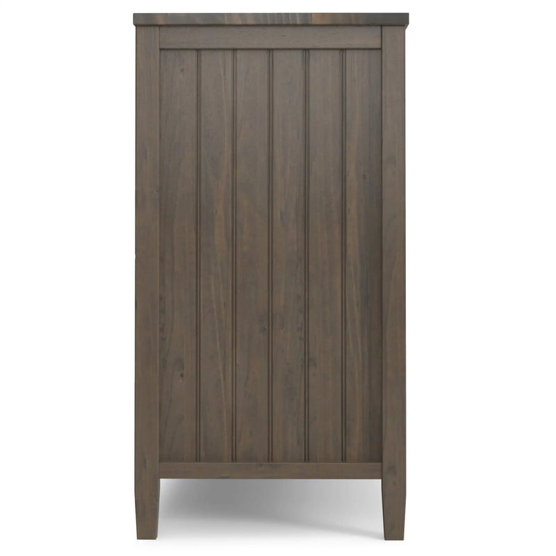 Lev - Wide Storage Cabinet - Smoky Brown by HouseOfZazla
