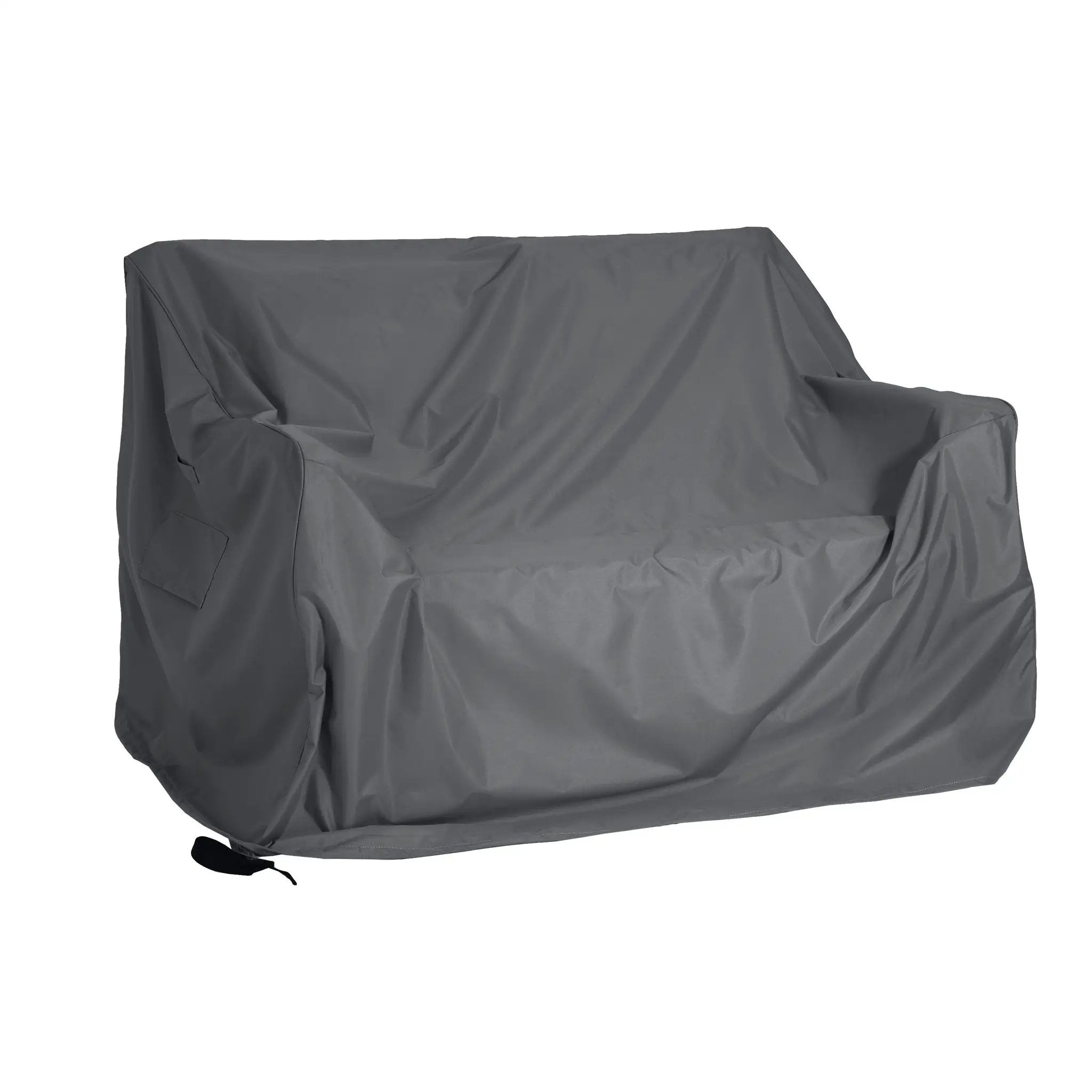 Shield Outdoor Loveseat Sofa Cover Dark Gray by HouseOfZazla
