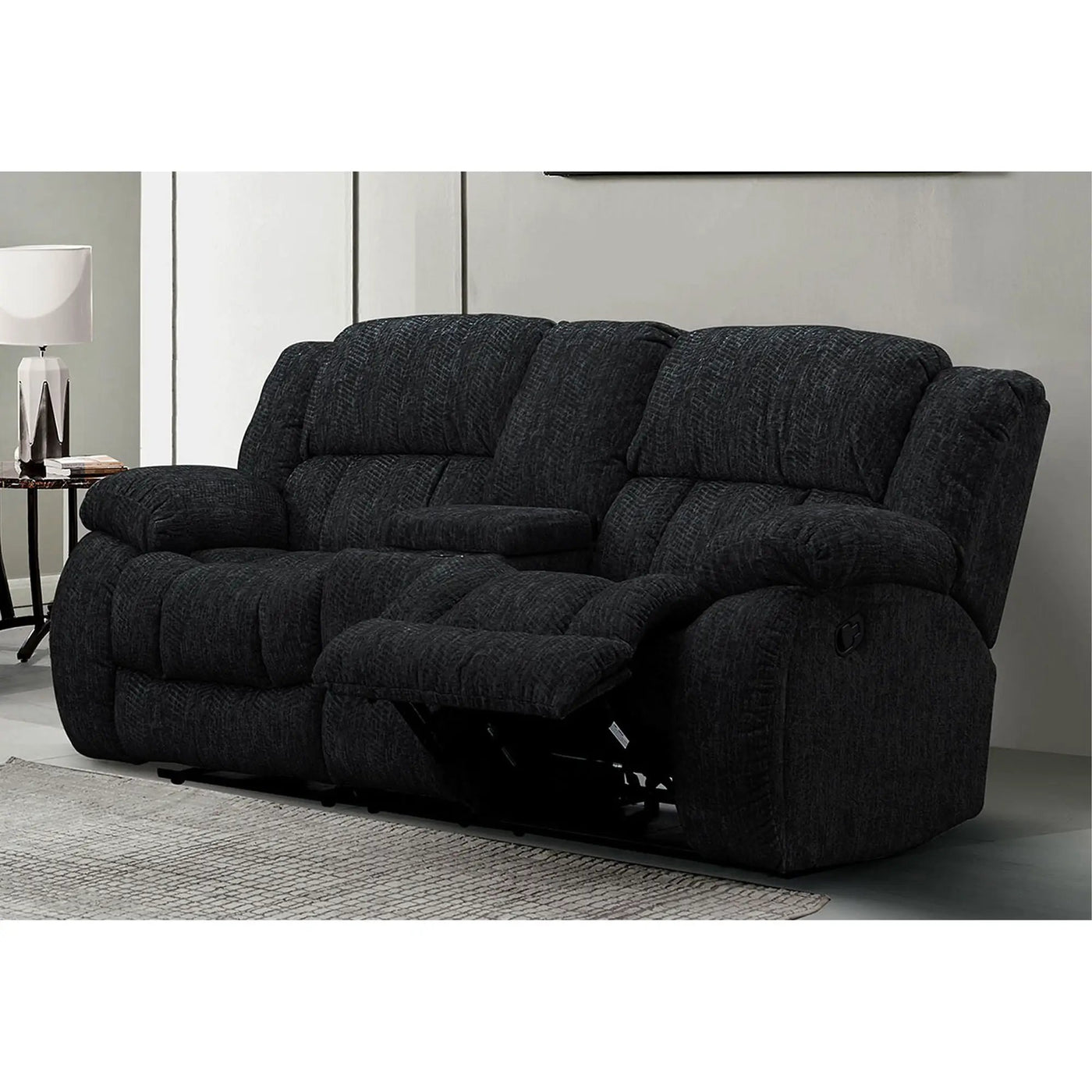 Stonic - Console Reclining Loveseat by Unique Piece Furniture