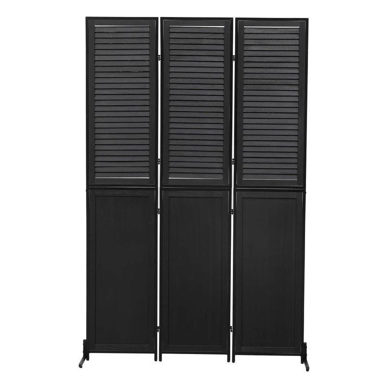 Rustic 3 Panel Room Dividers And Folding Privacy Screen by Unique Piece Furniture