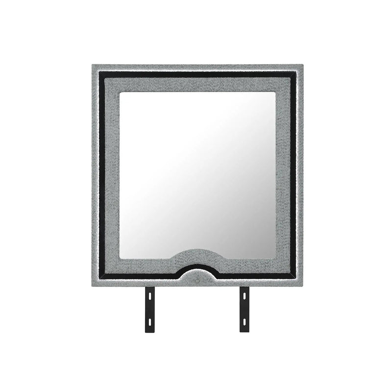 Isaiah - Mirror With Upholstered Frame And LED Lighting by Unique Piece Furniture