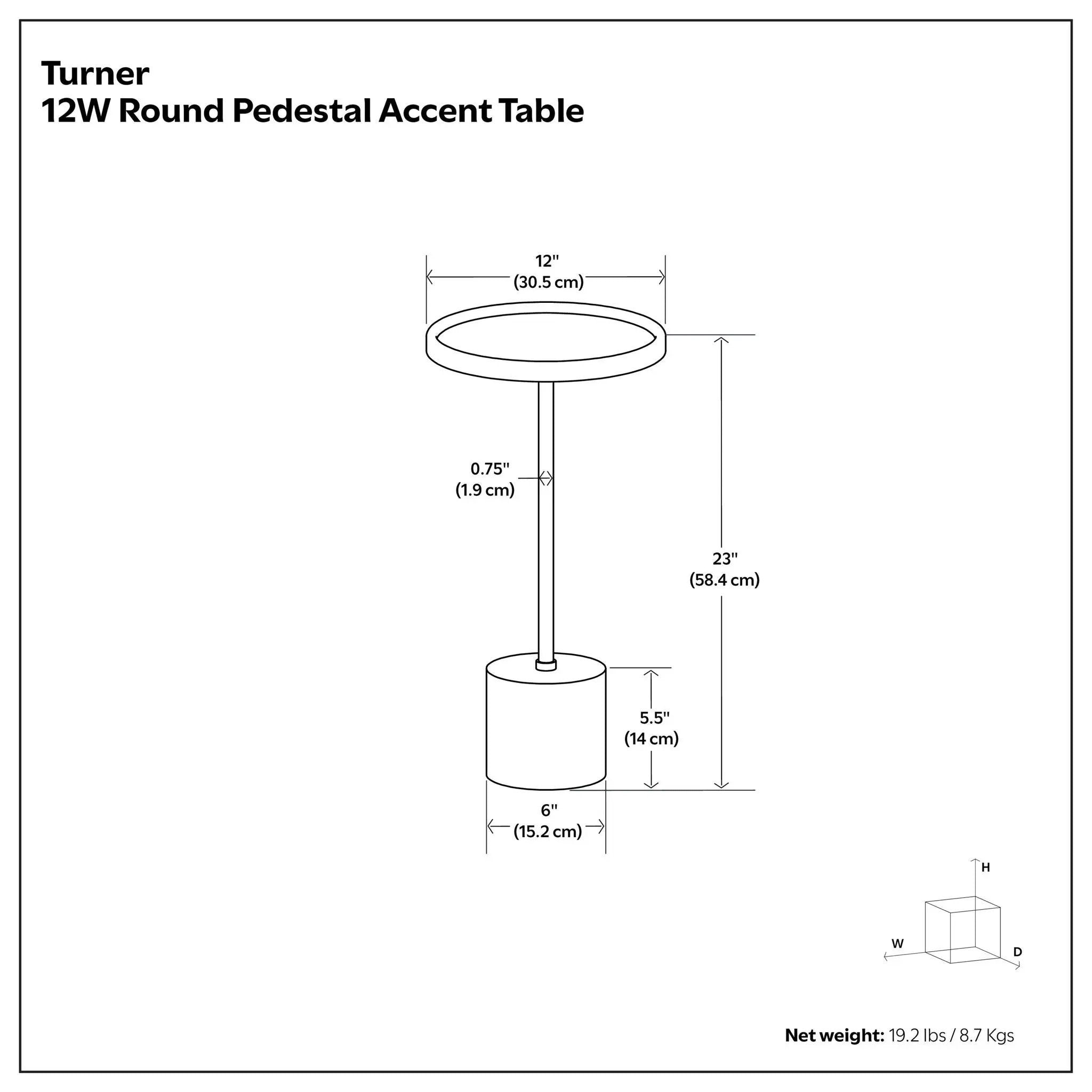 Turner - Side Table by HouseOfZazla