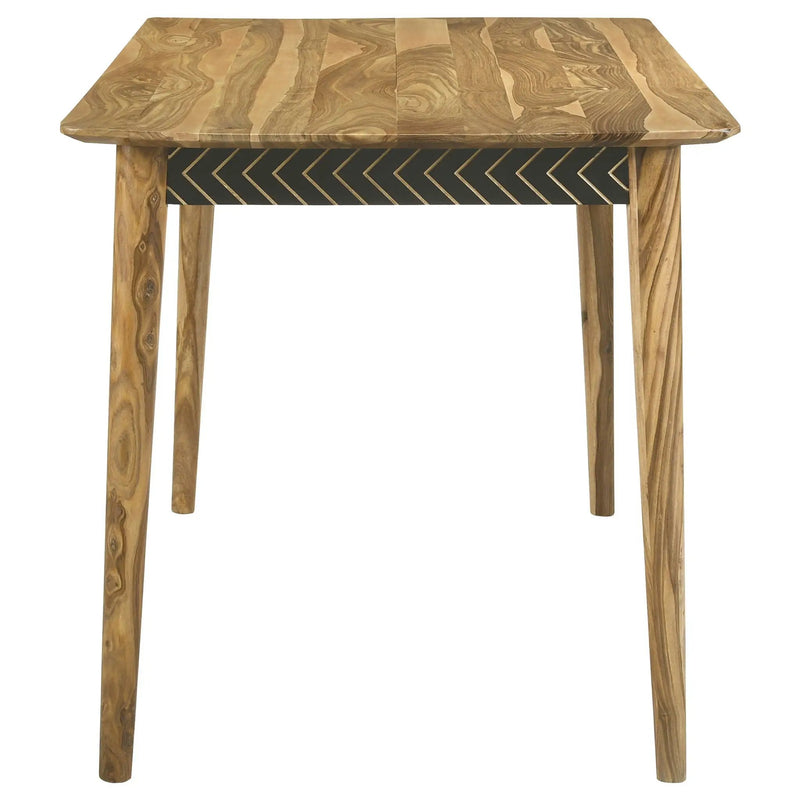 Partridge 5-piece Counter Dining Set Sheesham and Espresso by Unique Piece Furniture