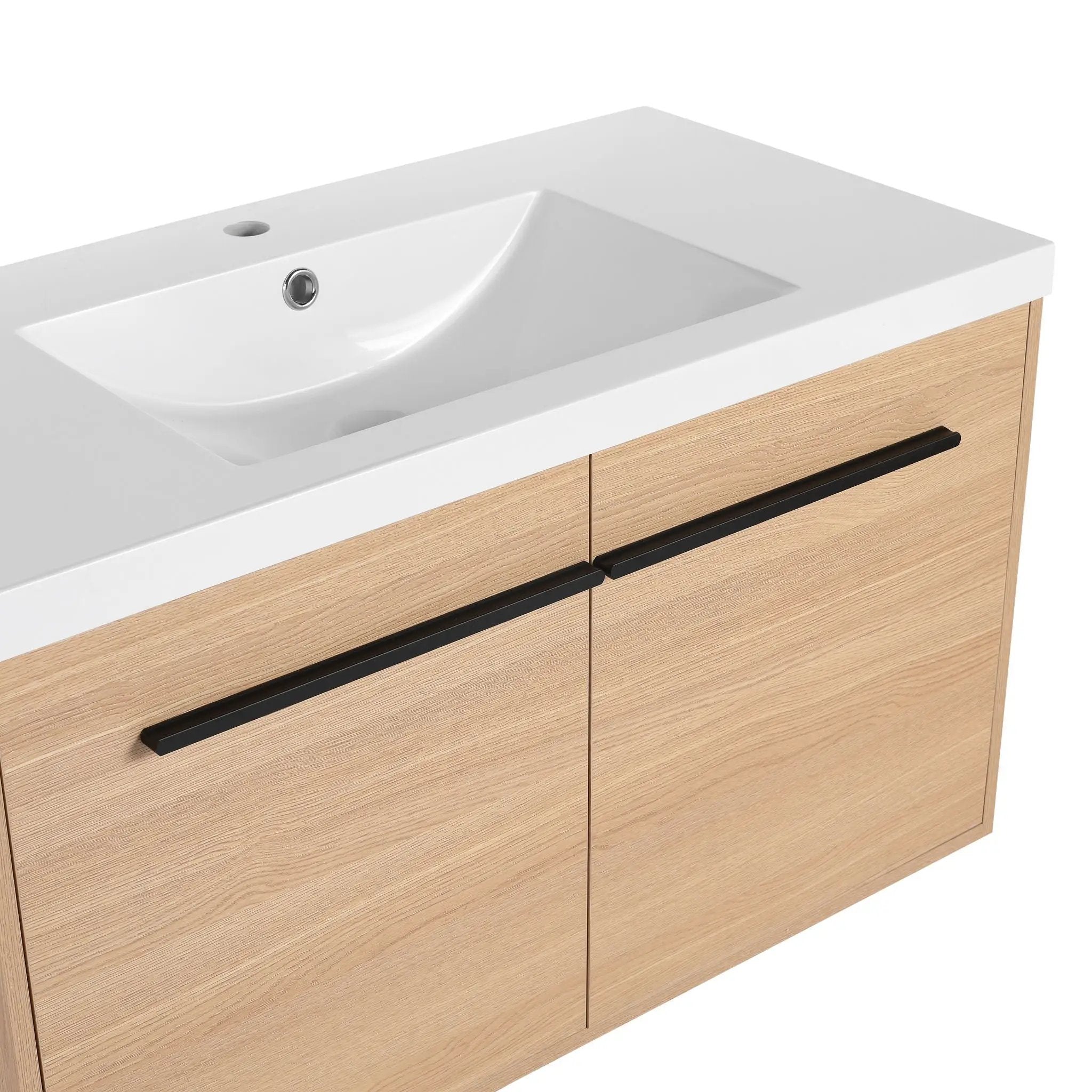 Bathroom Vanity Set With Resin Countertop Sink, 2 Doors by HouseOfZazla