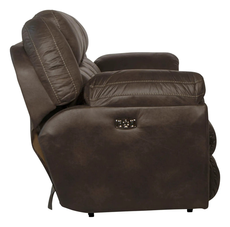 Ferrington - Power Lay Flat Reclining Sofa with Power Adjustable Headrest & Lumbar by Unique Piece Furniture